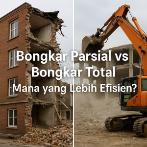Bongkar parsial vs bongkar total
